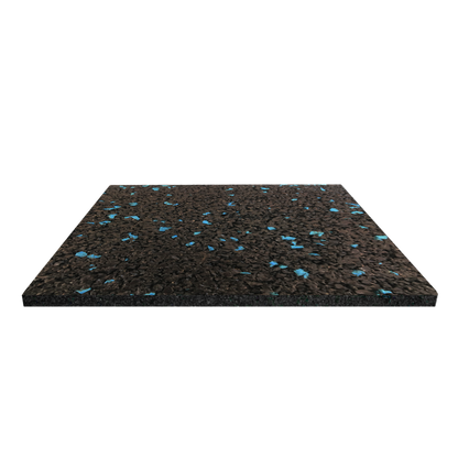 JORDAN Activ Square - Gym Flooring - Black Edge with grey fleck 50cm x 50cm x 15mm