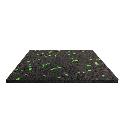 JORDAN Activ Square - Gym Flooring - Black Edge with grey fleck 50cm x 50cm x 15mm