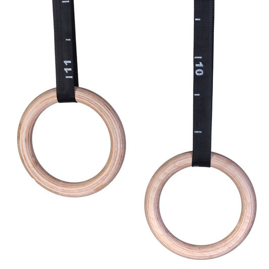 JORDAN Wooden Gym Rings 28mm - main product view