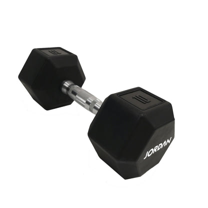 Urethane Hex Dumbbell Jordan Fitness;Jordan Fitness Urethane Hex Dumbbell 10kg;Urethane Hex Dumbbell Jordan Fitness 10kg;Jordan Fitness Urethane Hex Dumbbell 10kg