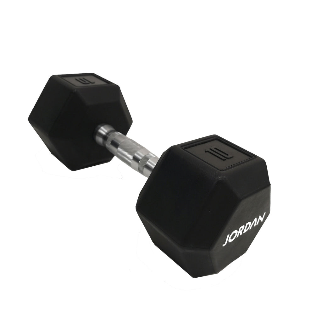 Urethane Hex Dumbbell Jordan Fitness;Jordan Fitness Urethane Hex Dumbbell 10kg;Urethane Hex Dumbbell Jordan Fitness 10kg;Jordan Fitness Urethane Hex Dumbbell 10kg