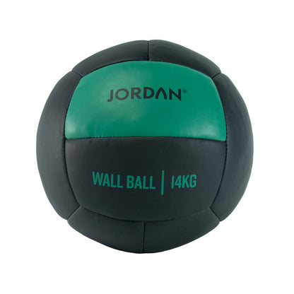 JORDAN 14kg Wall Ball - Oversize Medicine Ball (Green) - main product view
