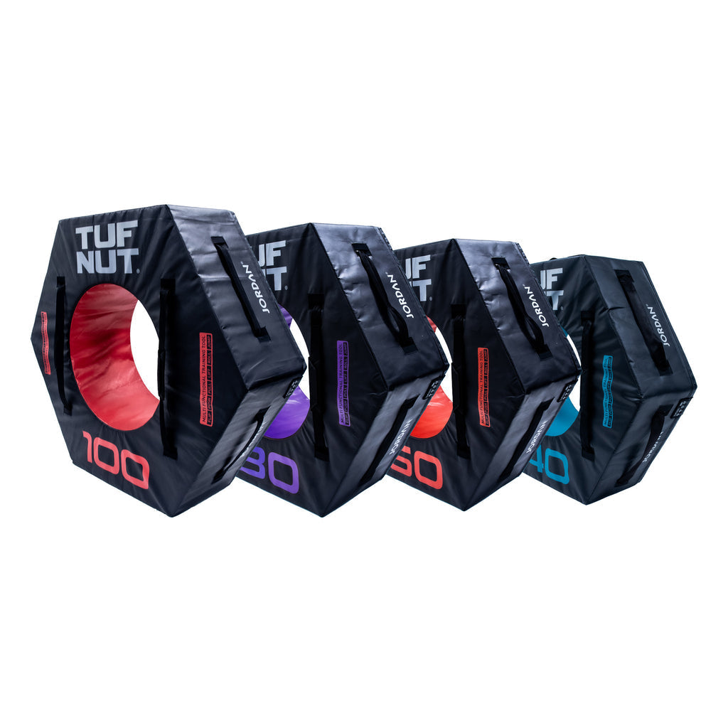 Jordan Fitness TufNut™ 40kg Blue;Jordan Fitness TufNut™ 60kg Red;Jordan Fitness TufNut™ 80kg Purple;Jordan Fitness TufNut™ 100kg Red;Jordan Fitness TufNut™ Red 100kg;Jordan Fitness TufNut™ 100kg 80kg 60kg 40kg
