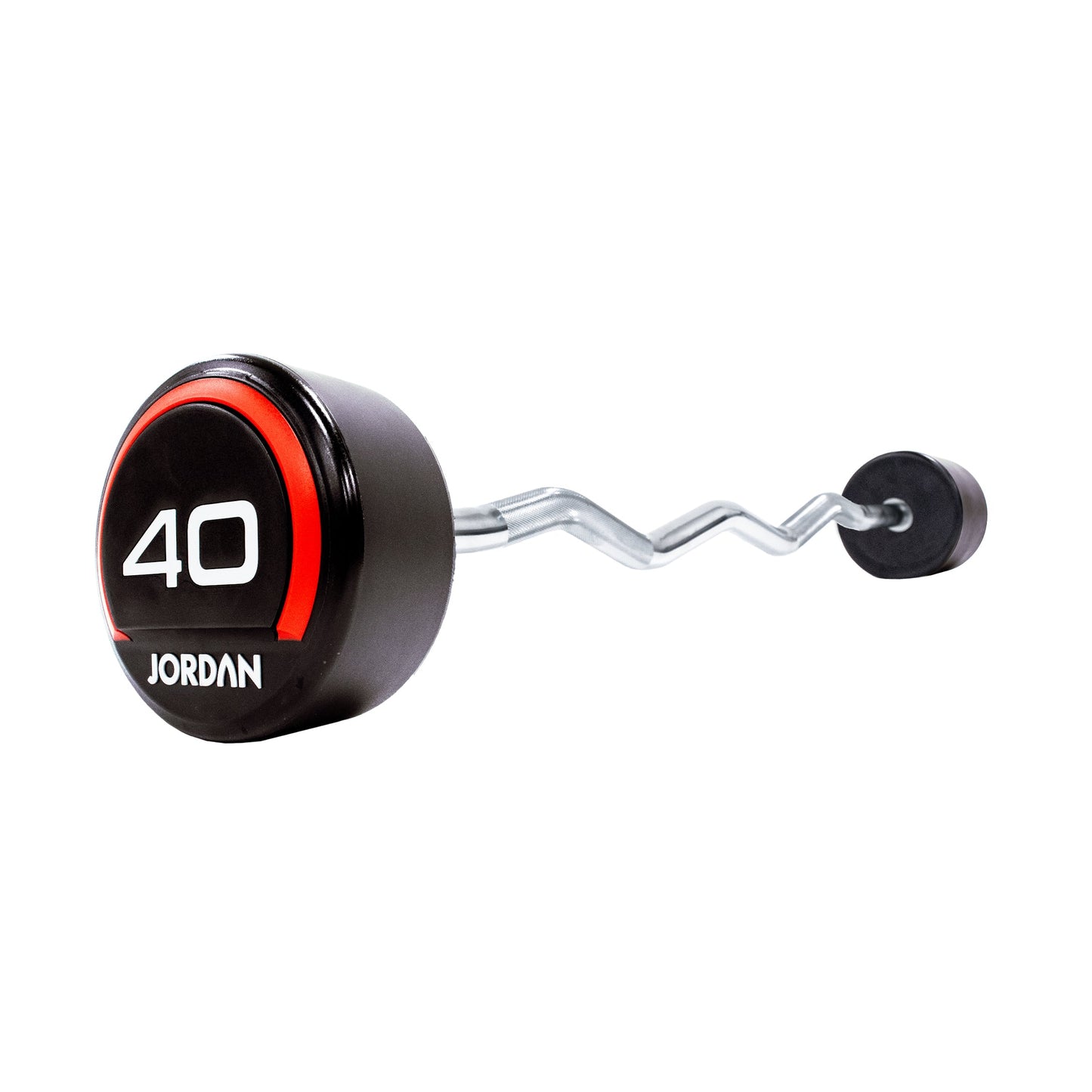 JORDAN 45kg Curl Urethane Barbell