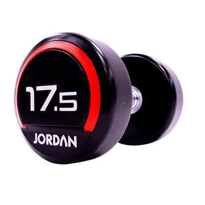 JORDAN Premium Urethane Dumbbells - Red