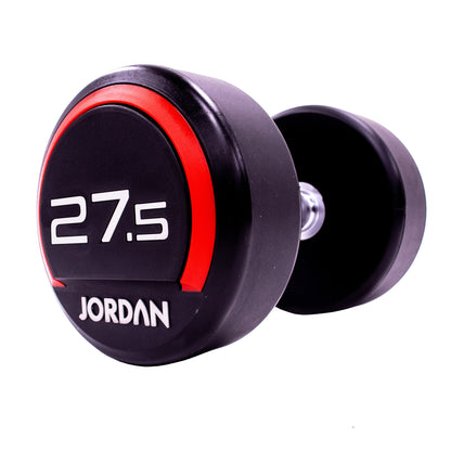 JORDAN Premium Urethane Dumbbells - Red
