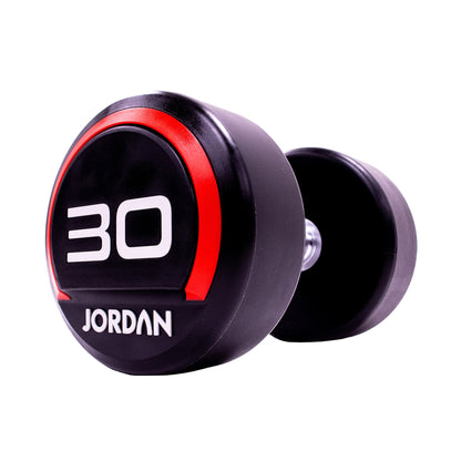 JORDAN Premium Urethane Dumbbells - Red
