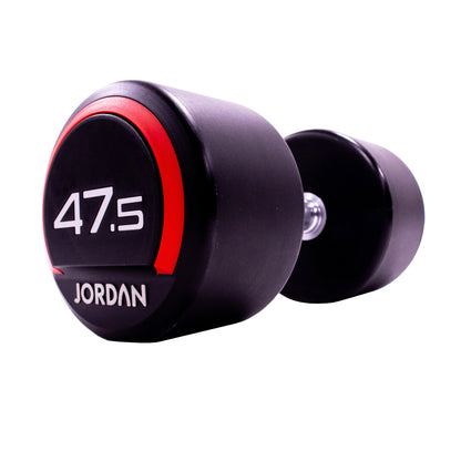 JORDAN Premium Urethane Dumbbells - Red
