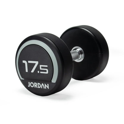 JORDAN Premium Urethane Dumbbells - Grey
