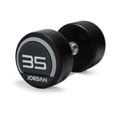 JORDAN Premium Urethane Dumbbells - Grey