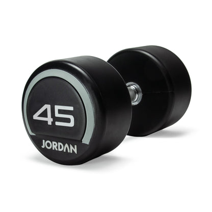JORDAN Premium Urethane Dumbbells - Grey