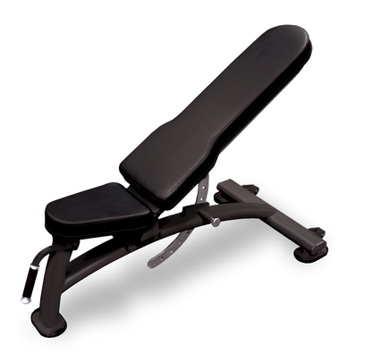 JORDAN Adjustable Incline/Decline Bench (+ 85° to -10°), Black
