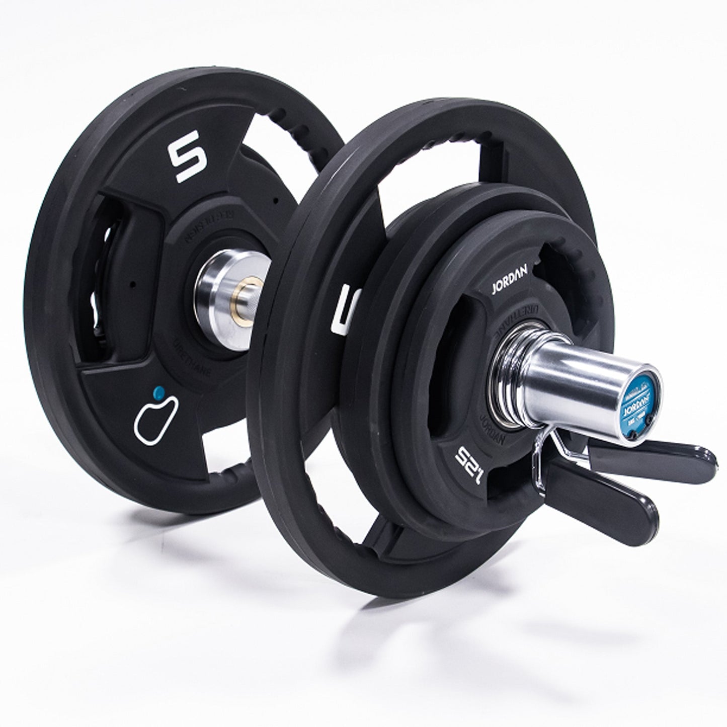 JORDAN Olympic Dumbbell Bar (Single) - alternate angle