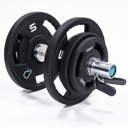 JORDAN Olympic Dumbbell Bar (Single) - alternate angle