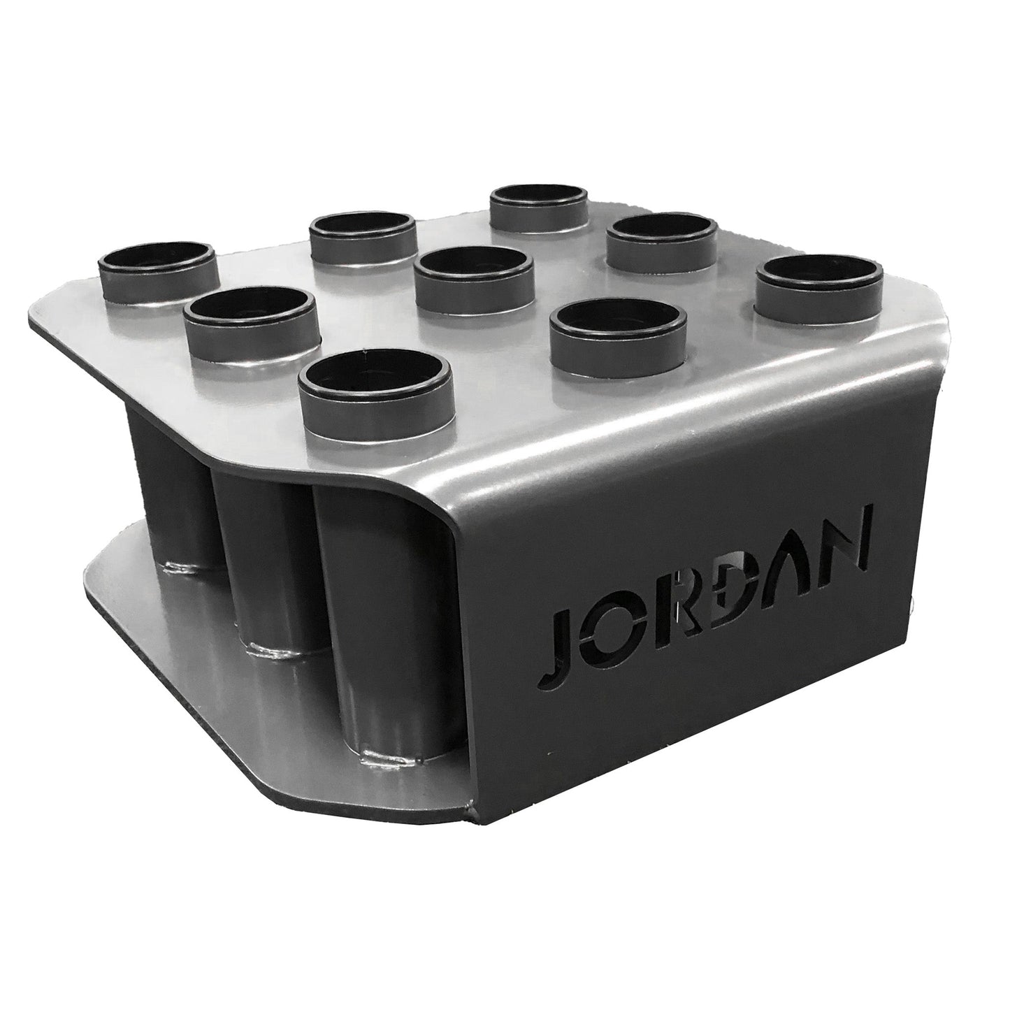 JORDAN Olympic Bar Holder - Holds 9, Grey - main product view
