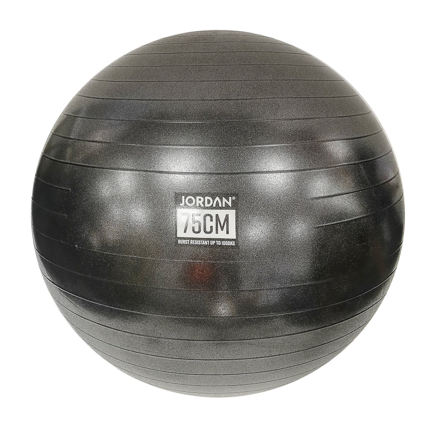 JORDAN 75cm Commercial Fit Ball (Black) boxed with pump - main product view