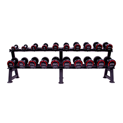 JORDAN 10 pair, 2 tier dumbbell rack with saddles, oval, Black;JORDAN 10 pair, 2 tier dumbbell rack with saddles, oval, Black;JORDAN 10 pair, 2 tier dumbbell rack with saddles, oval, Black;JORDAN 10 pair, 2 tier dumbbell rack with saddles, oval, Black;JORDAN 10 pair, 2 tier dumbbell rack with saddles, oval, Black