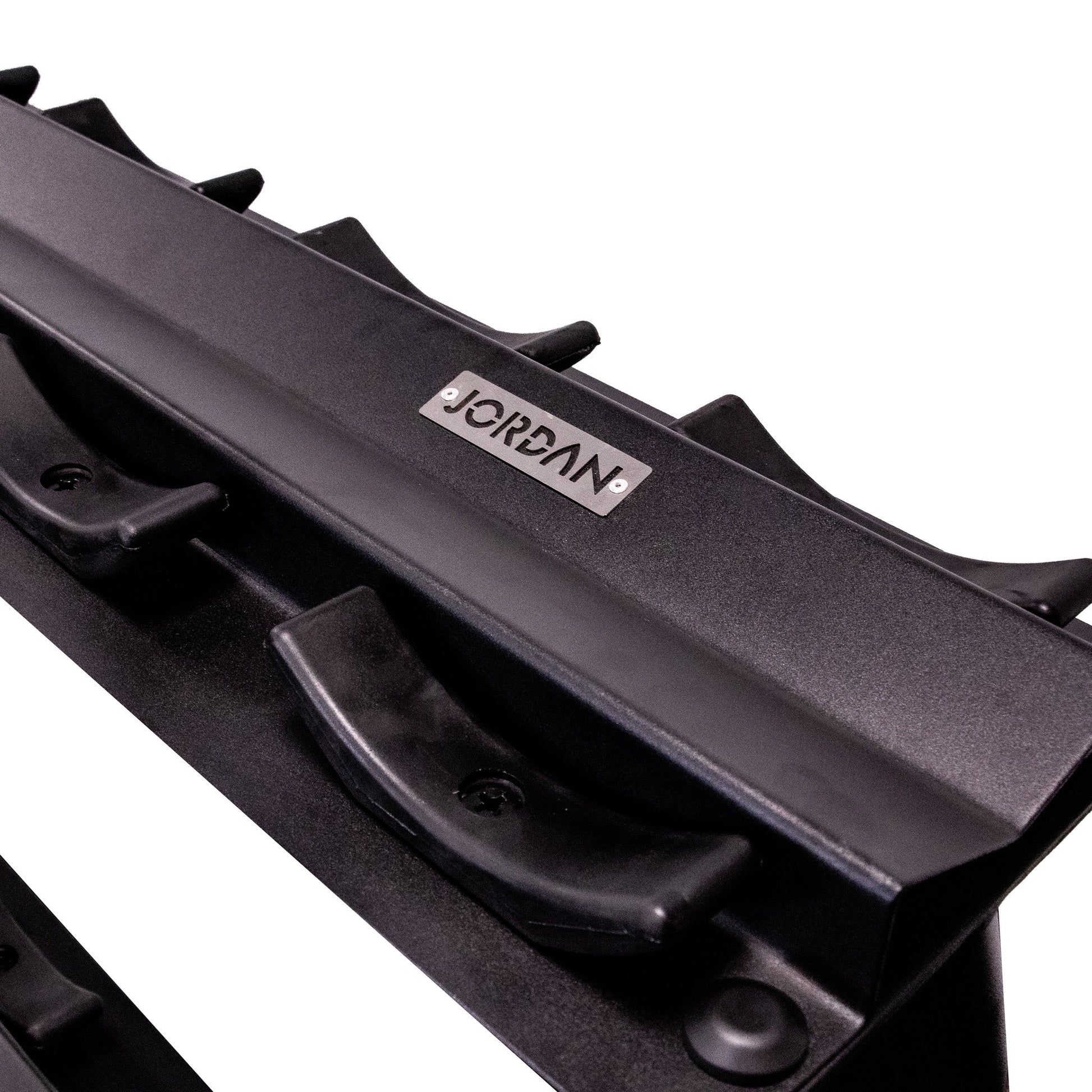 JORDAN 10 Pair Dumbbell Rack (3 Tier, Oval) - alternate angle