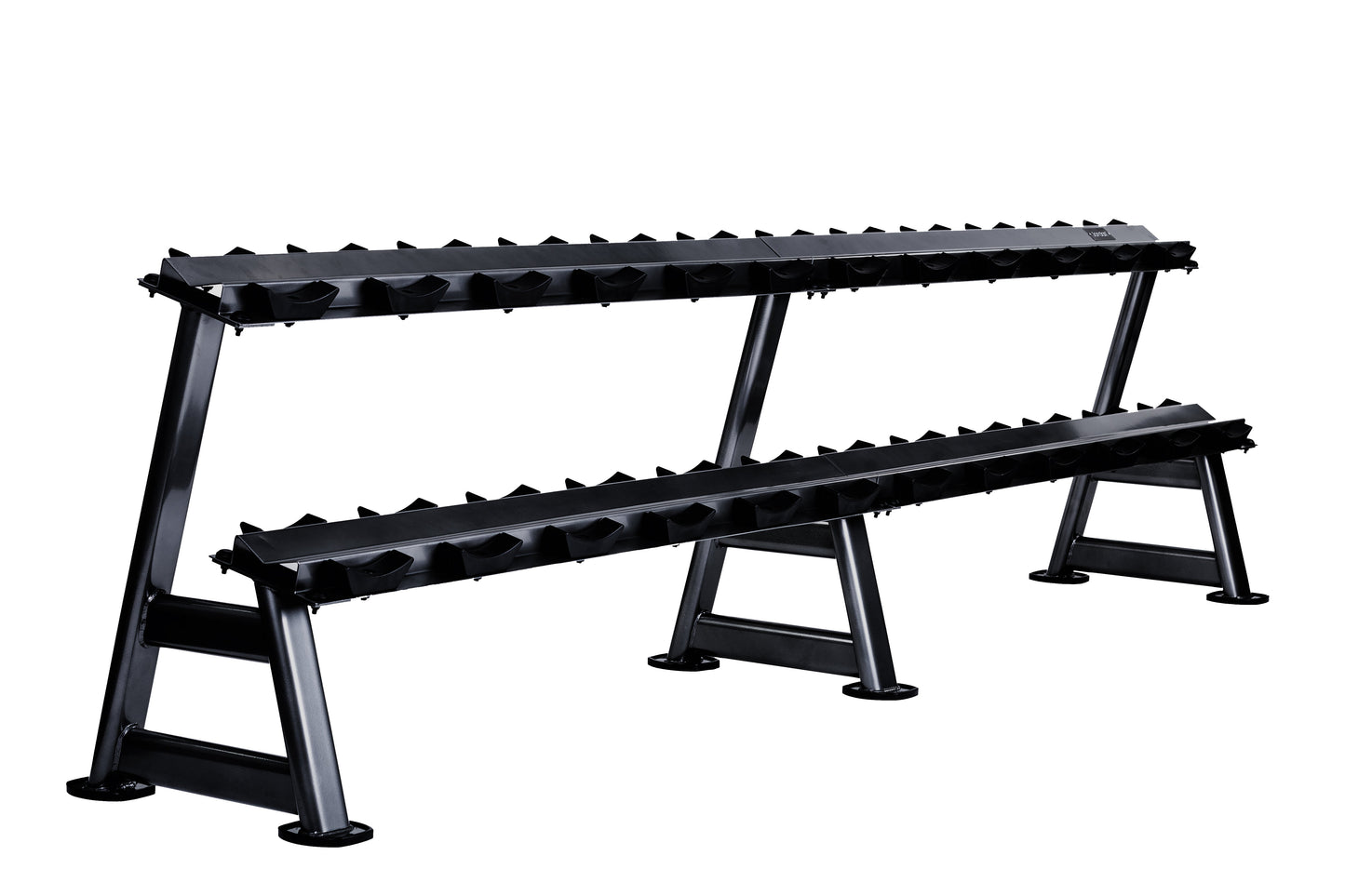 JORDAN 12 Pair Dumbbell Rack (2 Tier, Oval) - main product view