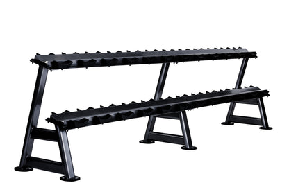 JORDAN 12 Pair Dumbbell Rack (2 Tier, Oval) - main product view