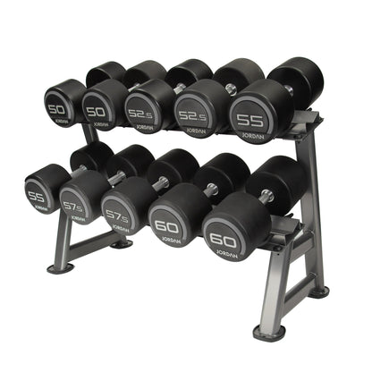 JORDAN 5 Pair Dumbbell Rack (2 Tier, Oval) - view 6