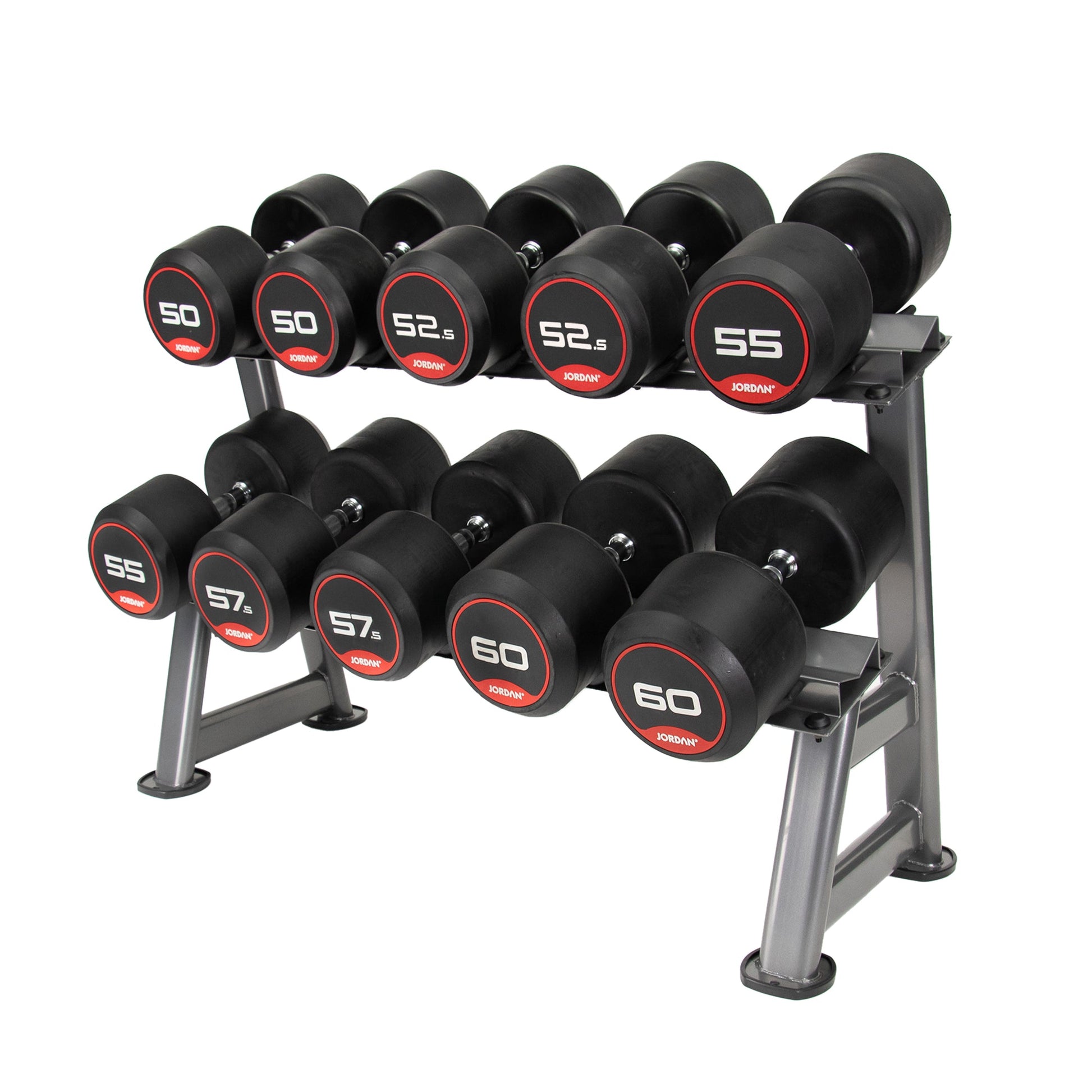 JORDAN 5 Pair Dumbbell Rack (2 Tier, Oval) - additional view