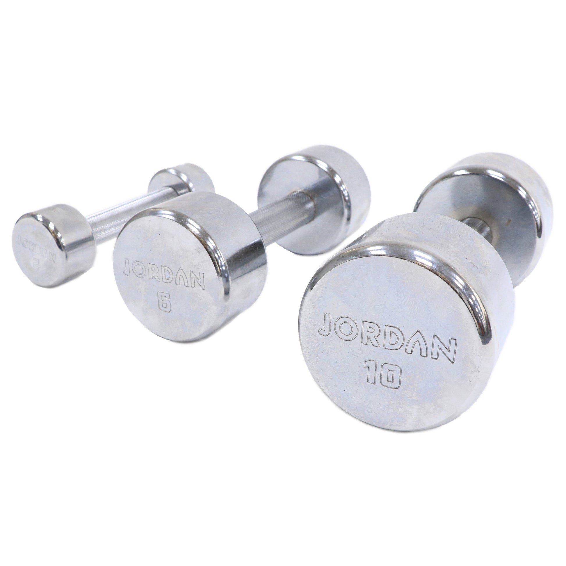 JORDAN Chrome Dumbbells - main product view