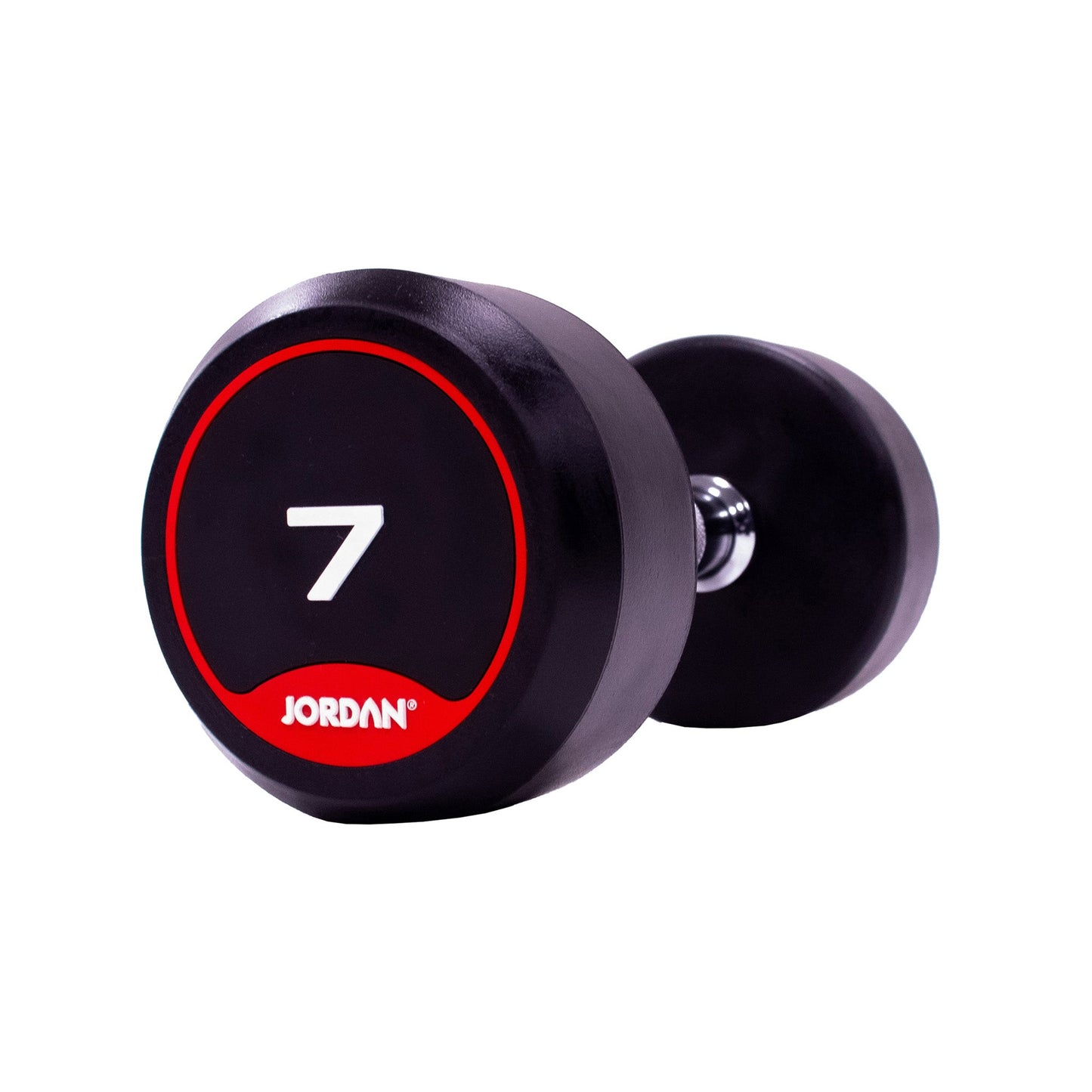 JORDAN Classic Rubber Dumbbells - Red