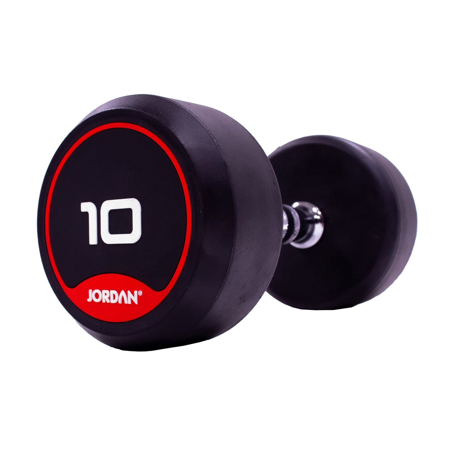 JORDAN Classic Rubber Dumbbells - Red