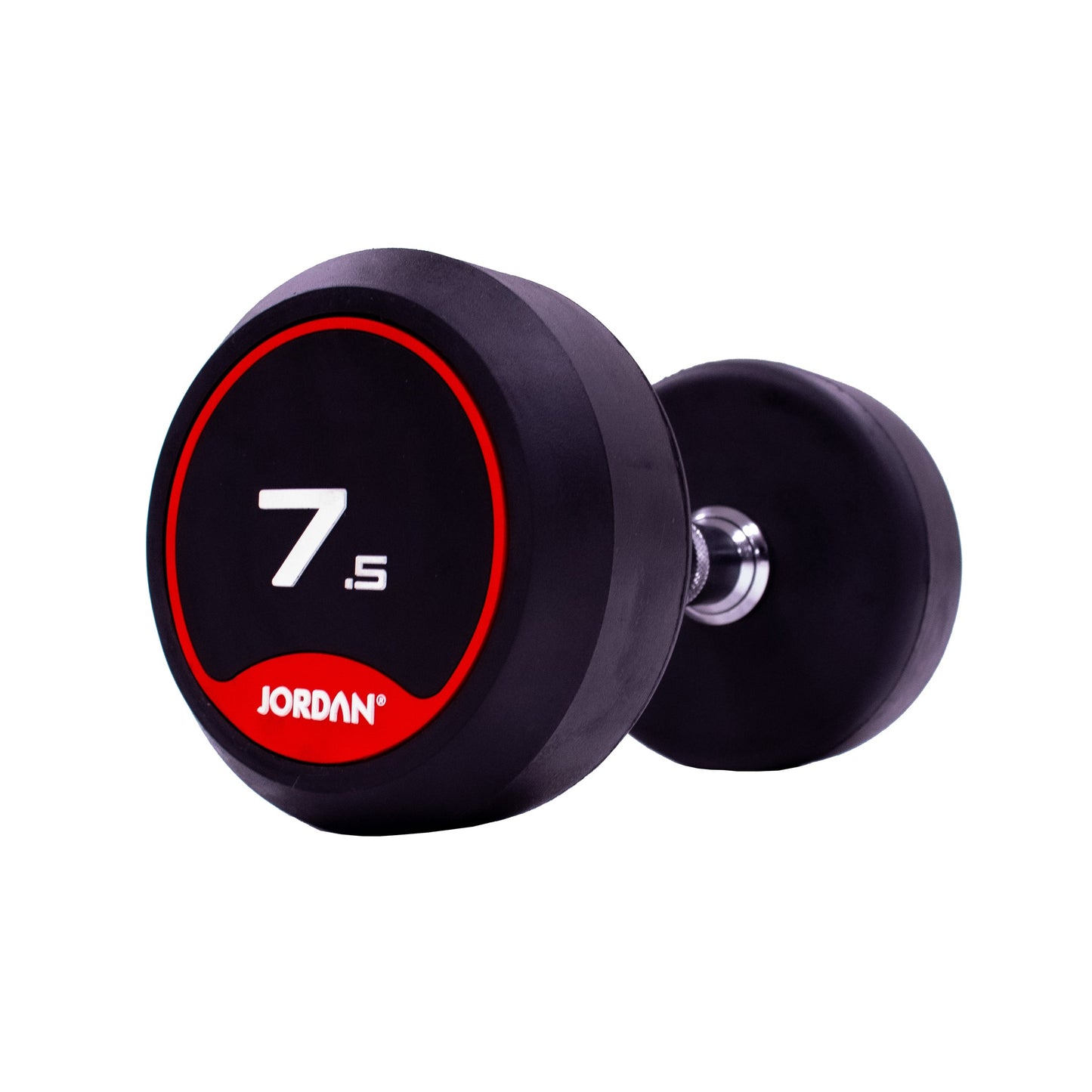 JORDAN Classic Rubber Dumbbells - Red