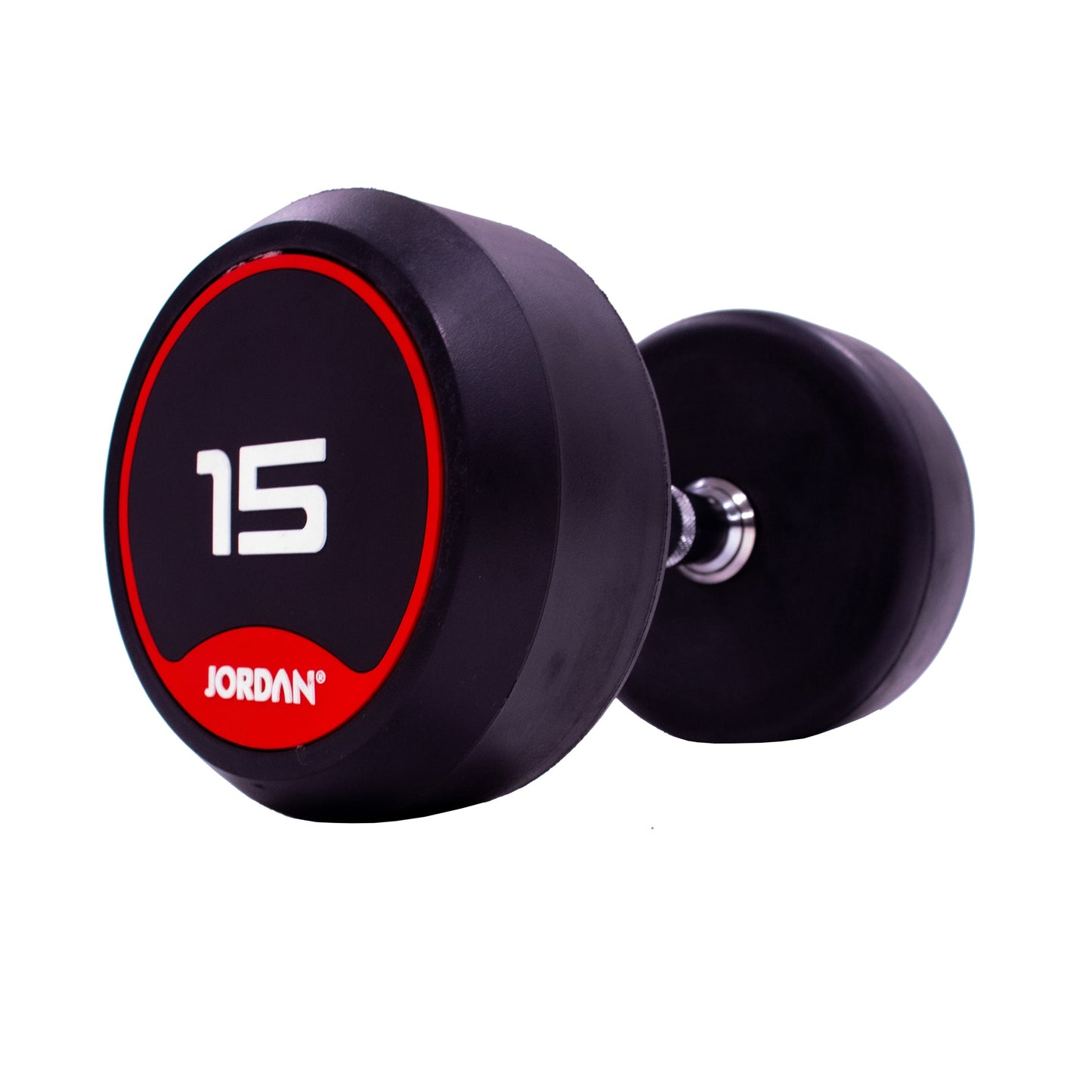 JORDAN Classic Rubber Dumbbells - Red