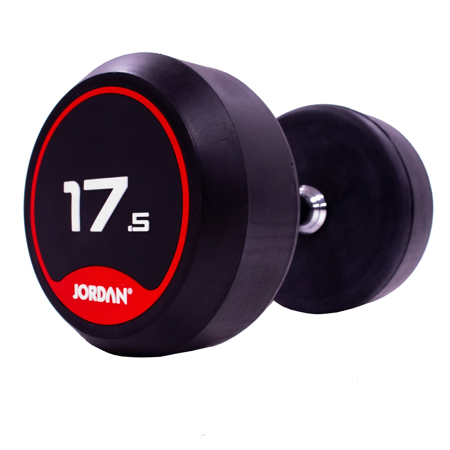 JORDAN Classic Rubber Dumbbells - Red