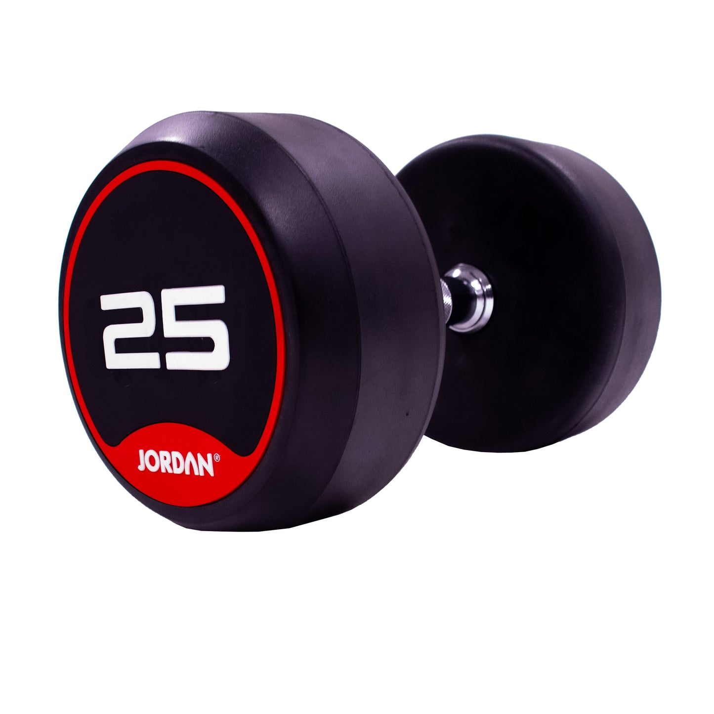 JORDAN Classic Rubber Dumbbells - Red