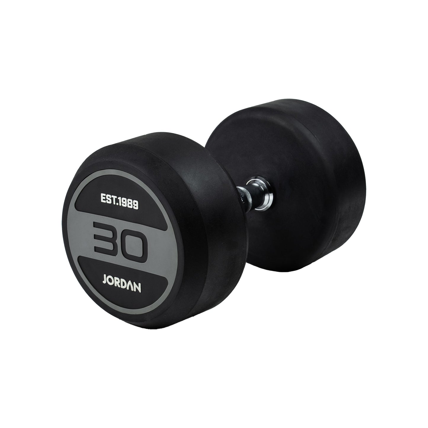 JORDAN Classic Rubber Dumbbells - Grey - view 13