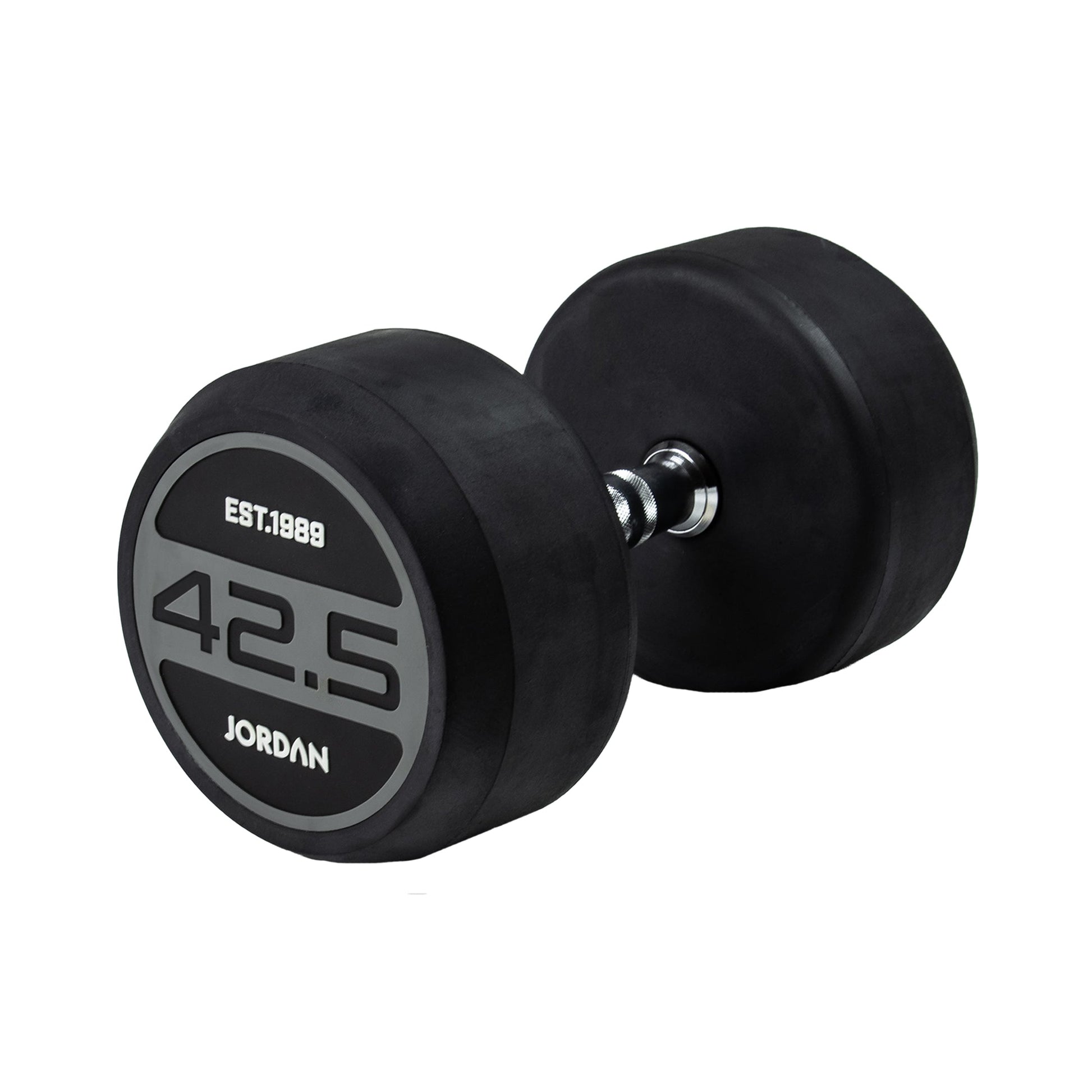 JORDAN Classic Rubber Dumbbells - Grey - view 18