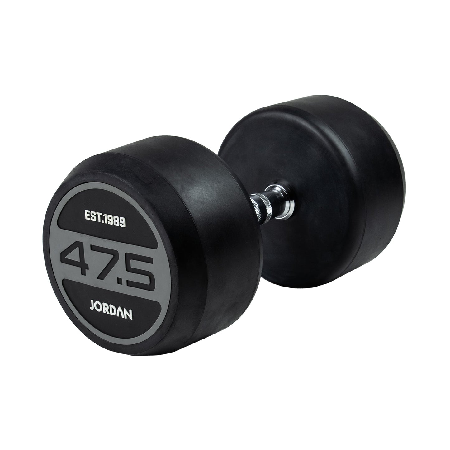 JORDAN Classic Rubber Dumbbells - Grey - view 20