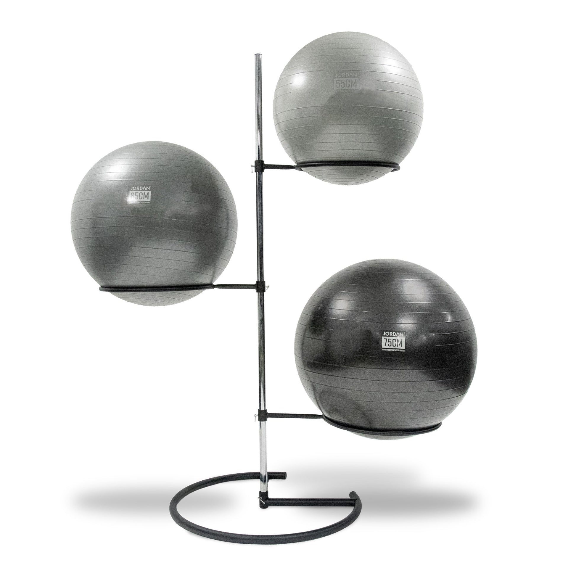 JORDAN Fit Ball Rack - holds 6 balls, Grey - main product view