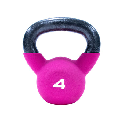 JORDAN 8kg  Orange Neoprene Covered Kettlebell