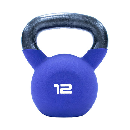 JORDAN 8kg  Orange Neoprene Covered Kettlebell