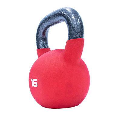 JORDAN 24kg Orange Neoprene Covered Kettlebell