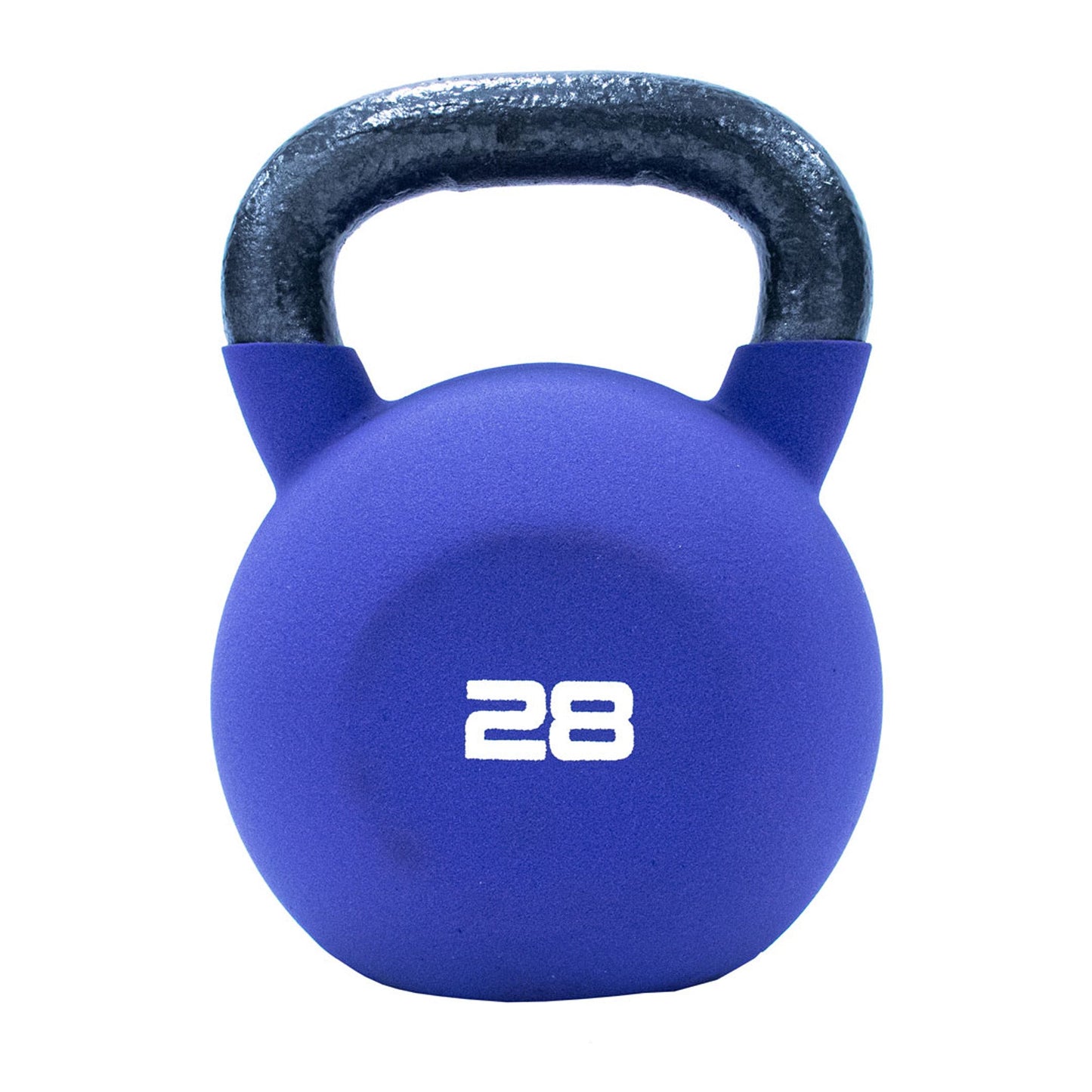 JORDAN 28kg Purple Neoprene Covered Kettlebell - main product view