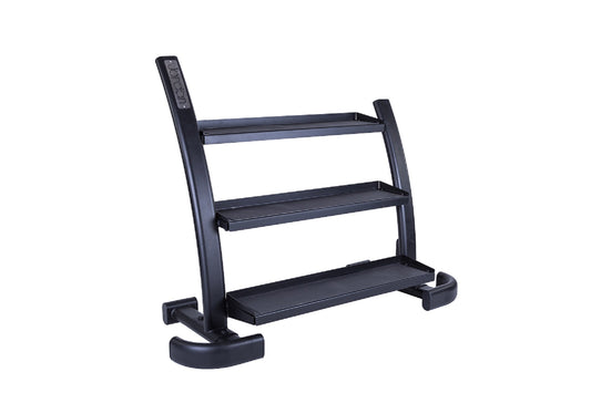 JORDAN Kettlebell Rack, 3 tier, Black - main product view
