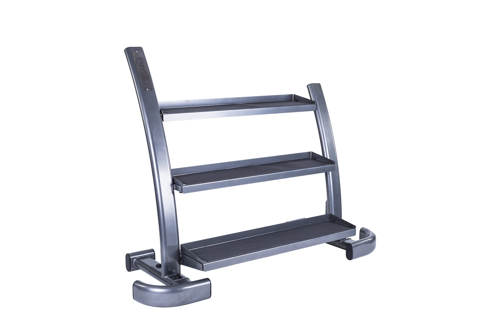 JORDAN Kettlebell Rack, 3 tier, Grey - main product view