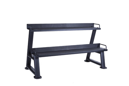 JORDAN Kettlebell Rack, 2 tier, Black - main product view
