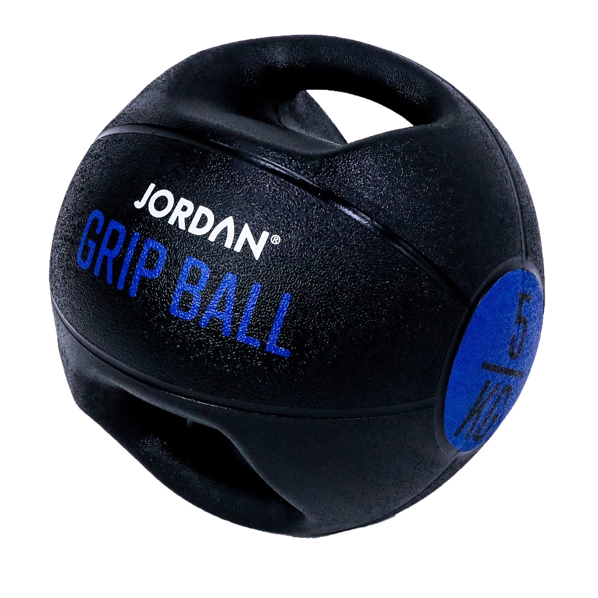JORDAN 5Kg Double grip medicine ball  - Blue - main product view