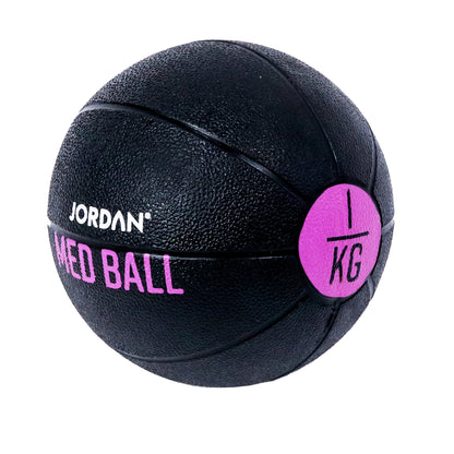 JORDAN 4kg Medicine Ball - Black/Orange