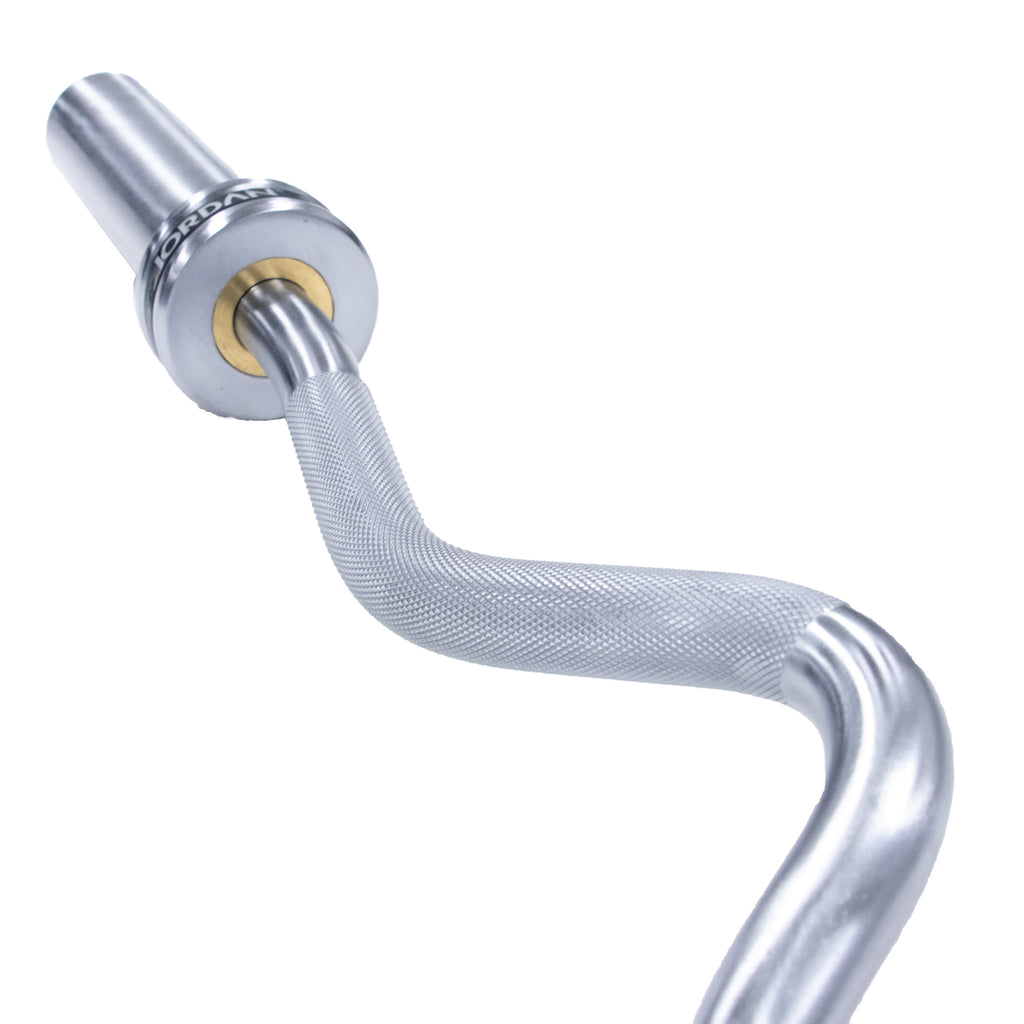 Jordan Fitness Steel Series Super Curl Bar with bearings;Jordan Fitness Steel Series Super Curl Bar with bearings;Jordan Fitness Steel Series Super Curl Bar with bearings
