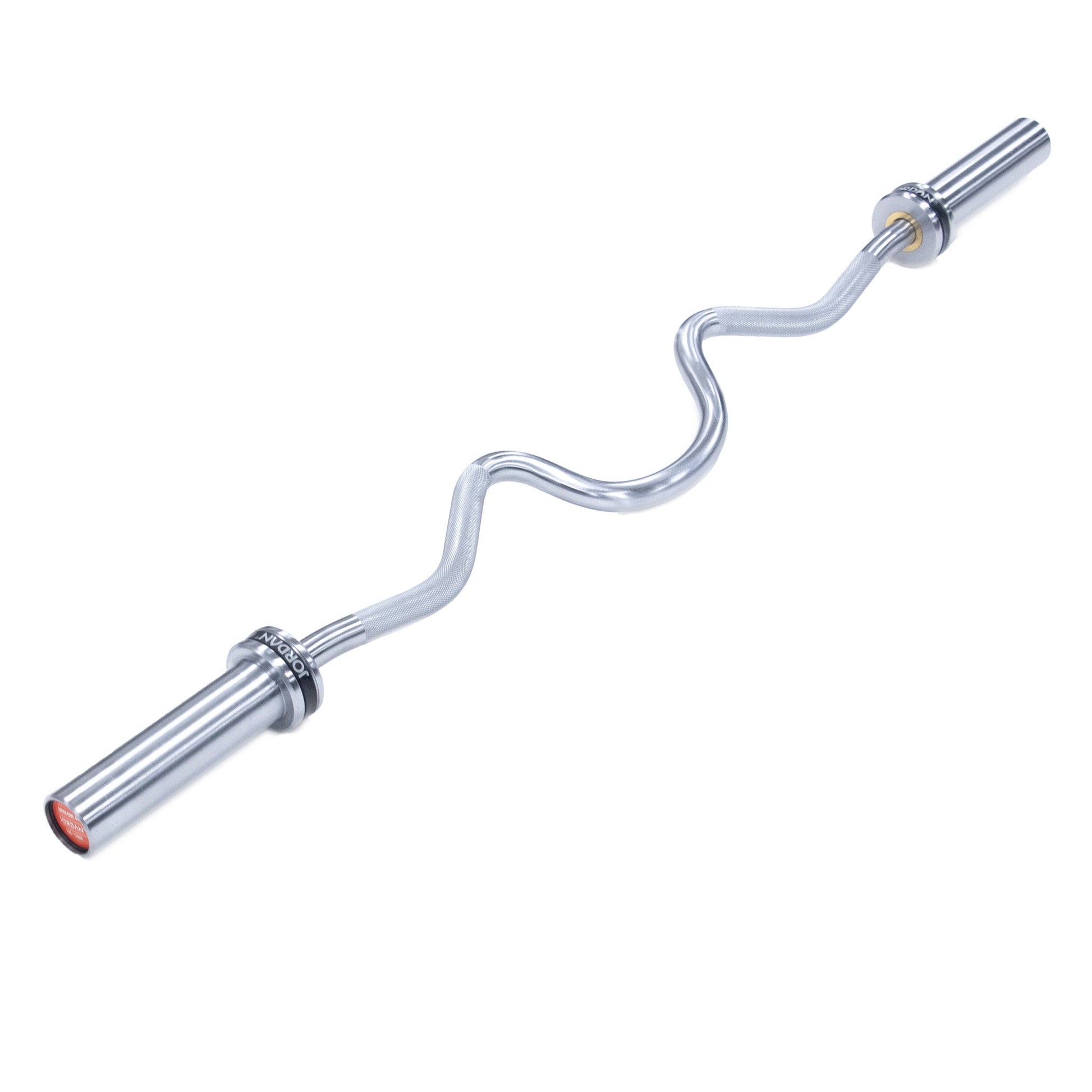 JORDAN Steel Series Super Curl Bar with bearings - alternate angle