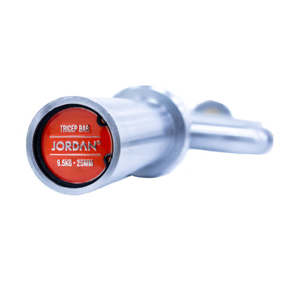 JORDAN Steel Series Olympic tricep bar 34” - alternate angle