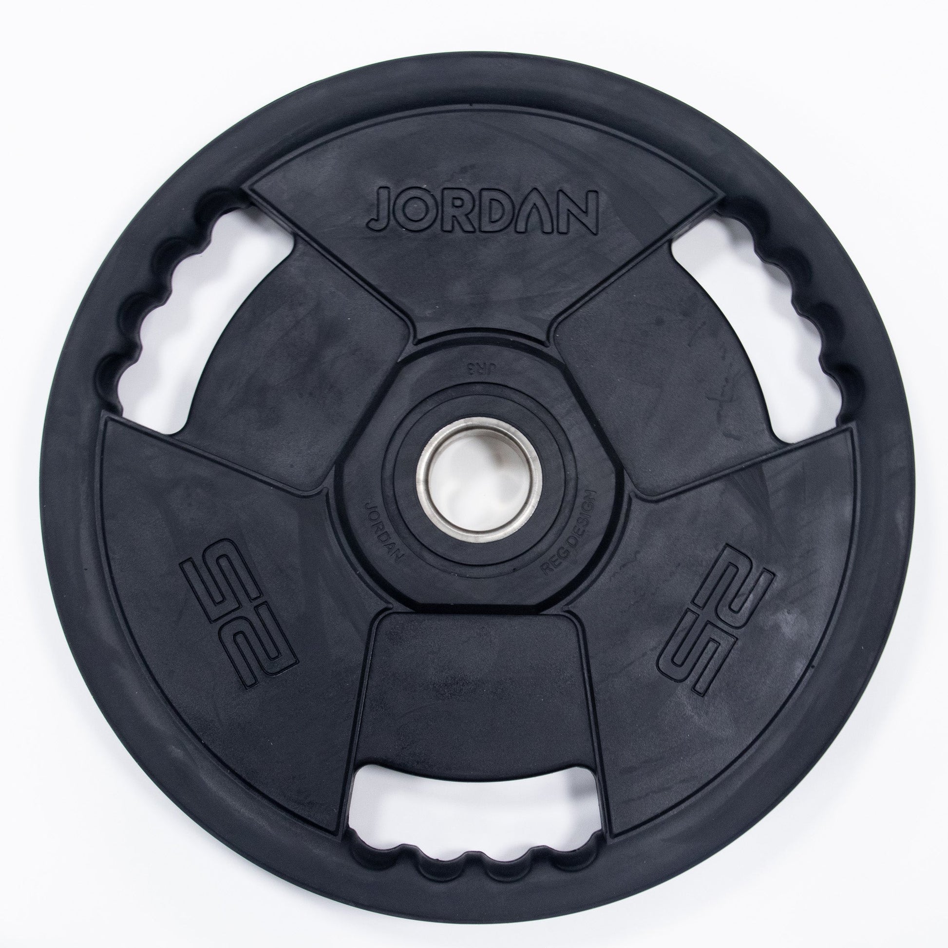 JORDAN 25kg Classic Rubber Olympic Plate - main product view